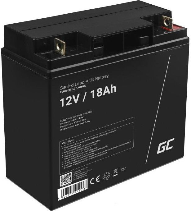 Green Cell AGM09 Radio-Controlled (RC) model part/accessory Battery