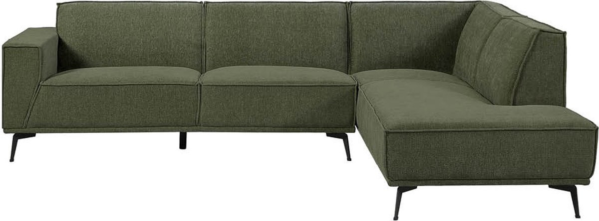 Tower Living Leeds 2,5-zits bank met bijpassende ottoman in Bottle Green