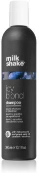 milk_shake® Icy Blond Shampoo champô neutralizante dos tons amarelos para cabelo loiro e grisalho 300 ml. Icy Blond Shampoo
