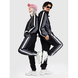 Lacoste Taffeta Colorblock Tracksuit Sweatpants black / urban / white Gr. XL
