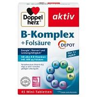DOPPELHERZ B-Komplex + Folsaeure Tabletten 45 St