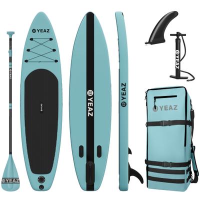 Inflatable SUP-Board YEAZ "SUP Board und Kit BAIA - EXOTRACE - SET", blau, Wassersportboards
