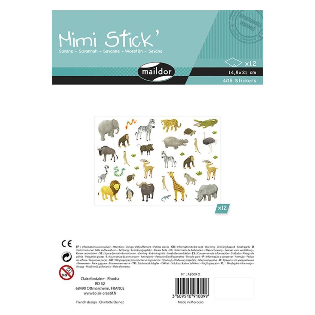 My Mandarine Sticker Pack (408 Sticker) (AE009O)
