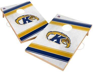 Skip's Garage Kent State Golden Flashes 2x4 Tailgate Cornhole Boards