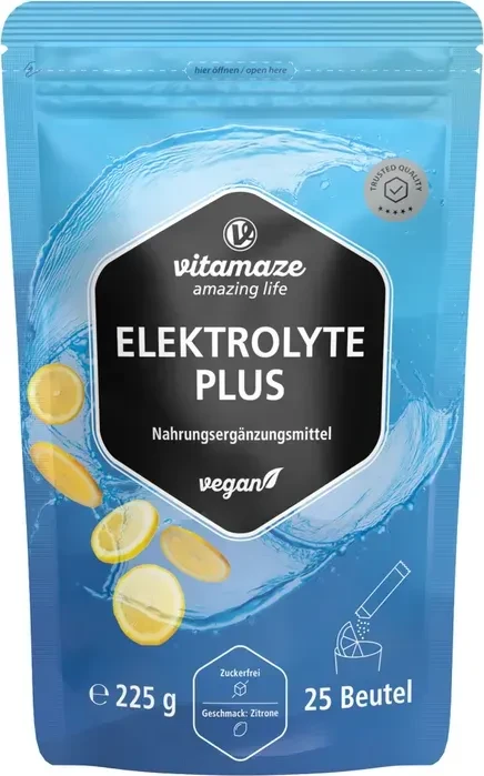 Elektrolyte Plus Vitamin C+B-Vitamine Zitrone Plv. 25x9 g Pulver
