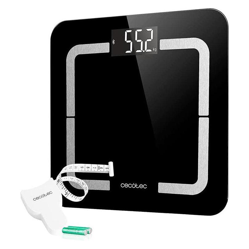Cecotec 04090 Personenwaage Quadratisch Elektronische Personenwaage (180 kg) (04090)