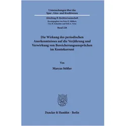 Stösser:Die Wirkung des periodischen Ane, Fachbücher von Marcus Stösser
