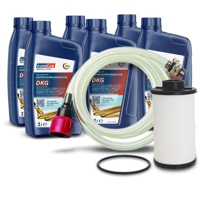 Bestprice Inspektionspaket DCG +6L Getriebeöl [Hersteller-Nr. 31083889] für Seat, VW, Skoda, Audi
