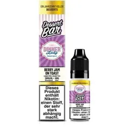 Dinner Lady Bar Berry Jam On Toast NicSalt Liquid 10ml / 20mg