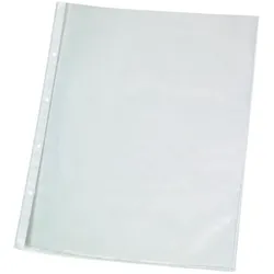 Q-Connect, Mappe, Zeigebuchtaschen, glatte Folie (A4)