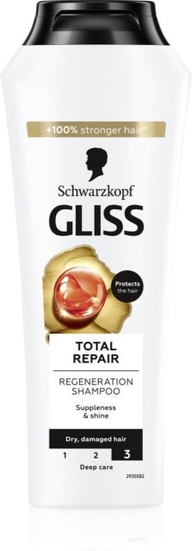 Schwarzkopf Gliss Total Repair shampoing régénération intense 250 ml