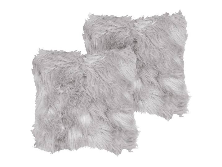 DEKOKISSEN 2er-Set Hellgrau 45/45 cm Lubha
