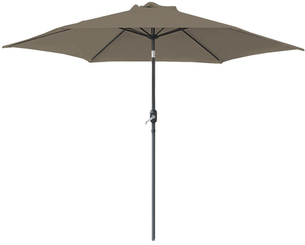 Freeport Park Rhoades 2.7m Traditional Parasol Taupe 270cm W X 270cm D