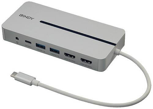 LINDY USB 3.2 Typ C Mini Dock 2x HDMI Audio, Video, Display & TV Optionen & Zubehör Videoadapter &