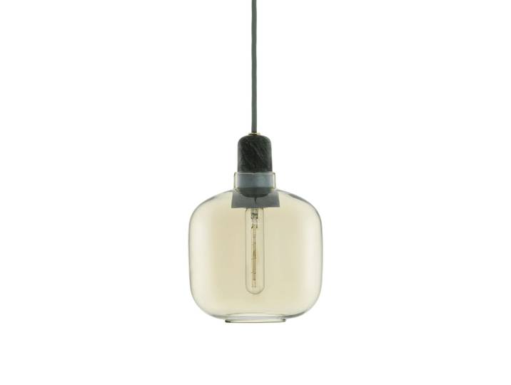 Normann Copenhagen Amp lamp klein goud-groen