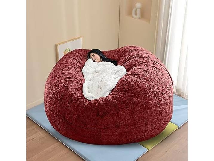 DDS22E Sitzsack ohne Füllung Vielseitiger und bequemer Sitzsack, perfekt for jeden Wohnraum.(#5,6FT(150*65CM))