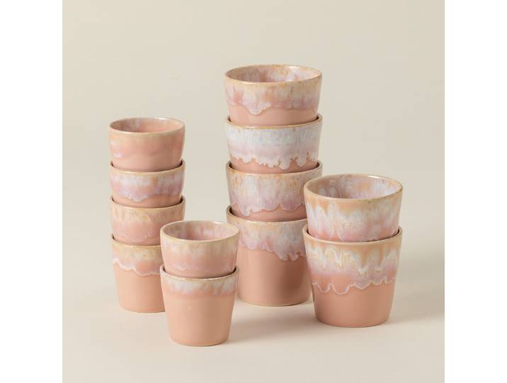 Tassenset Grespresso Typ B 12-teilig Pink/Pink