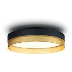 Hell LED-Deckenleuchte Mesh Alu, Eisen, Stahl & Metall 45 cm