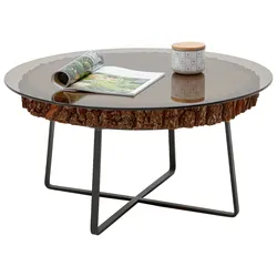 Valnatura Couchtisch - D/H ca. 80.00x41.00