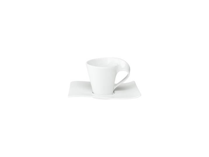 ESPRESSOTASSE MIT UNTERTASSE NewWave weiß 80 ml