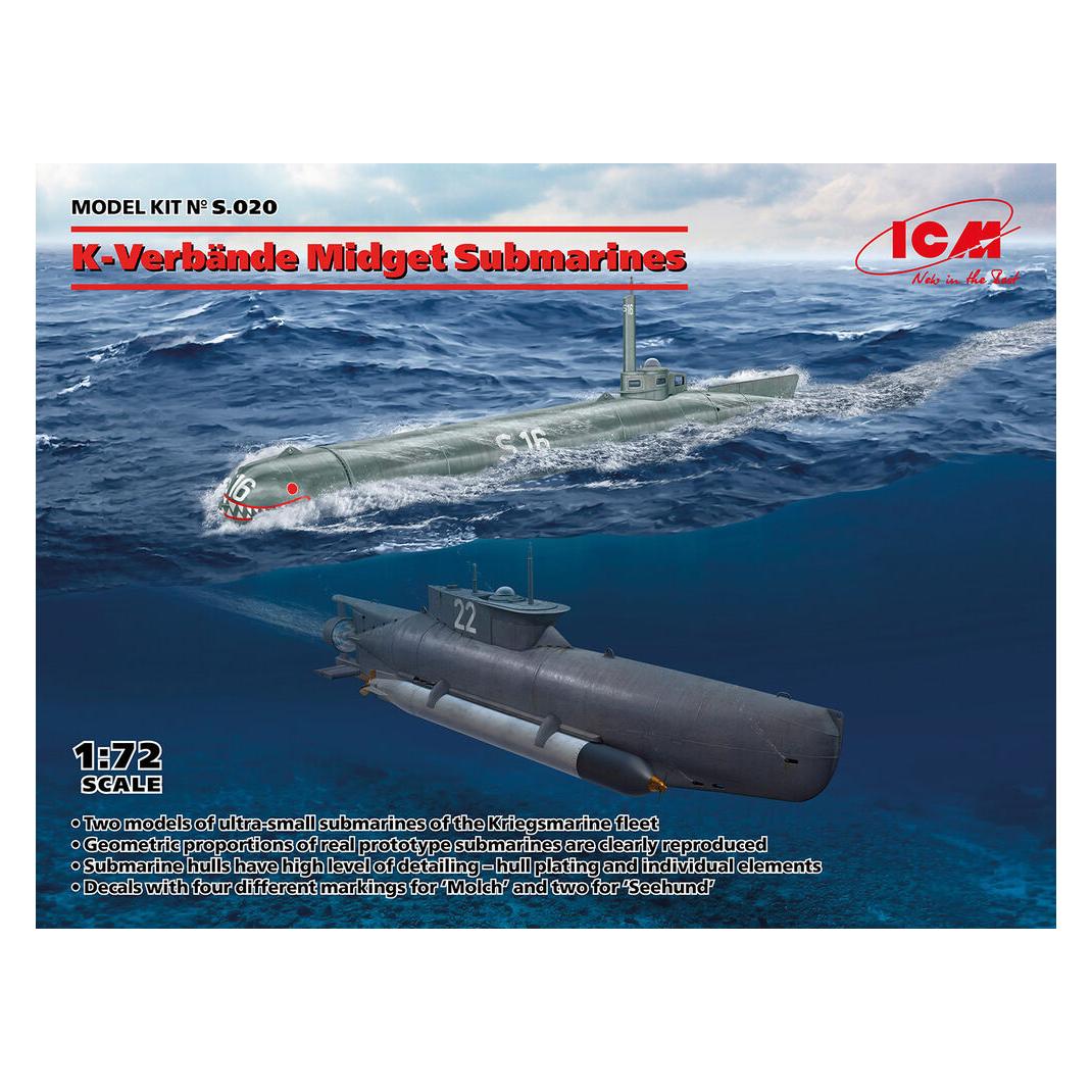 ICM K-Verbände Midget Submarines ('Seehund' and 'Molch') (S.020)