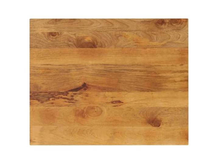 fsahslih Tischplatte 90x80x2,5 cm Rechteckig Massivholz Mango Robuste Ersatzplatte im Landhausstil für Essbereich und Café, flexibel kombinierbar mit diversen Tischgestellen.