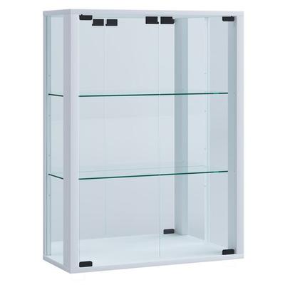 Wandvitrine Hängevitrine Glasvitrine Udina Spiegel