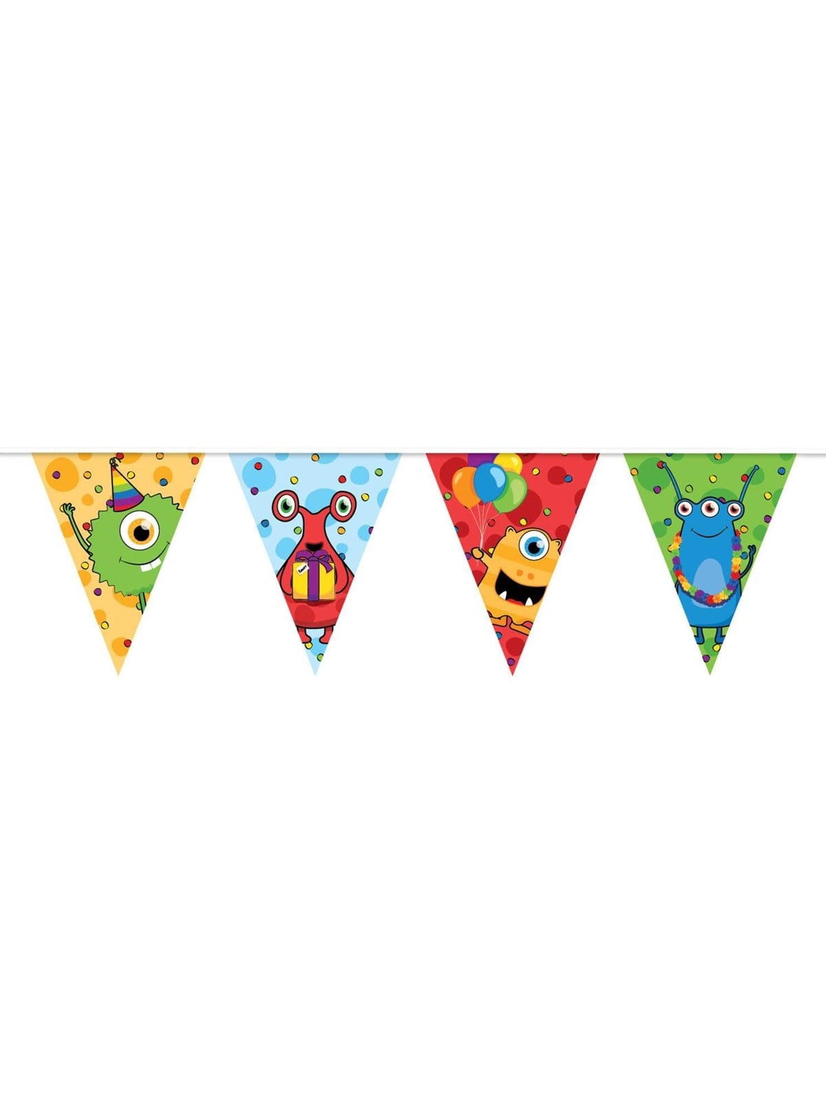 Haza Witbaard Monster Party banner 10mtr.