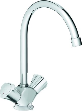 Grohe Costa deux Costa basse pression, bec pivotant, chromé