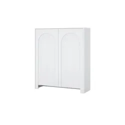 Highboard   ¦ weiß ¦ Maße (cm): B: 100 H: 117 T: 35.0