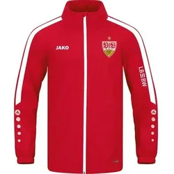 JAKO Unisex VfB Allwetterjacke Power, Größe M in Rot Rot
