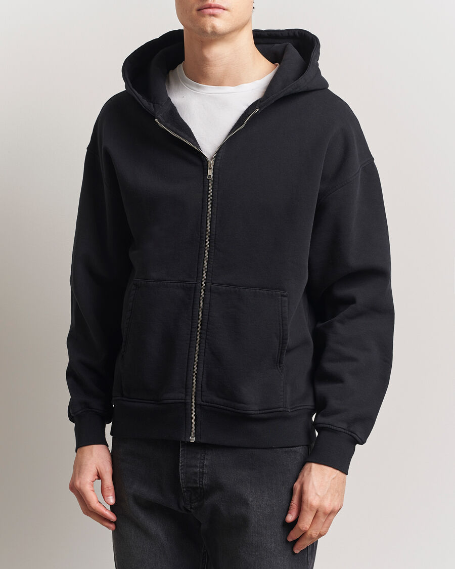 Colorful Standard Classic Organic Full Zip Hoodie Deep Black men XXL Sort