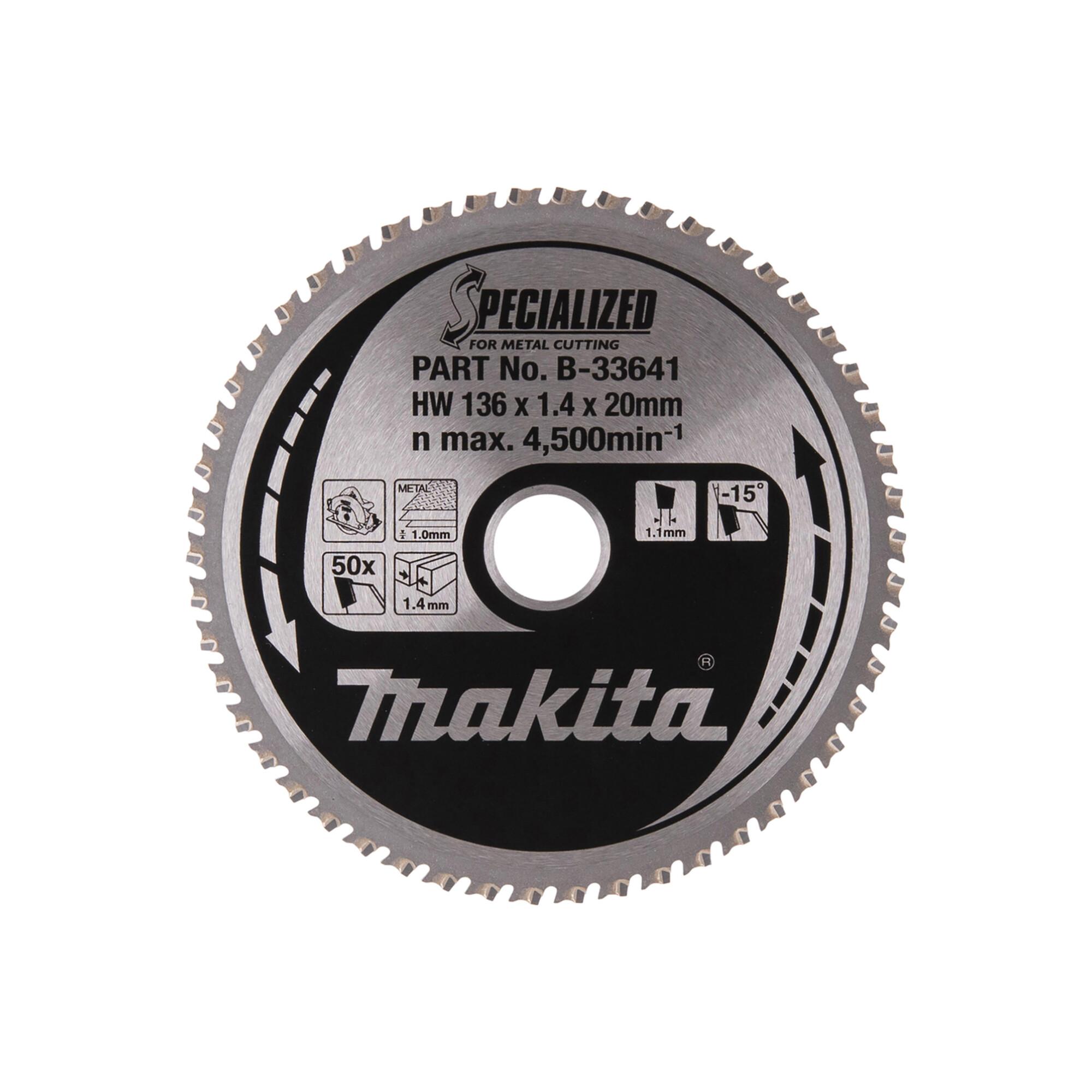 Makita SPECIALIZED Sägeb.136x20x50Z (B-33641))