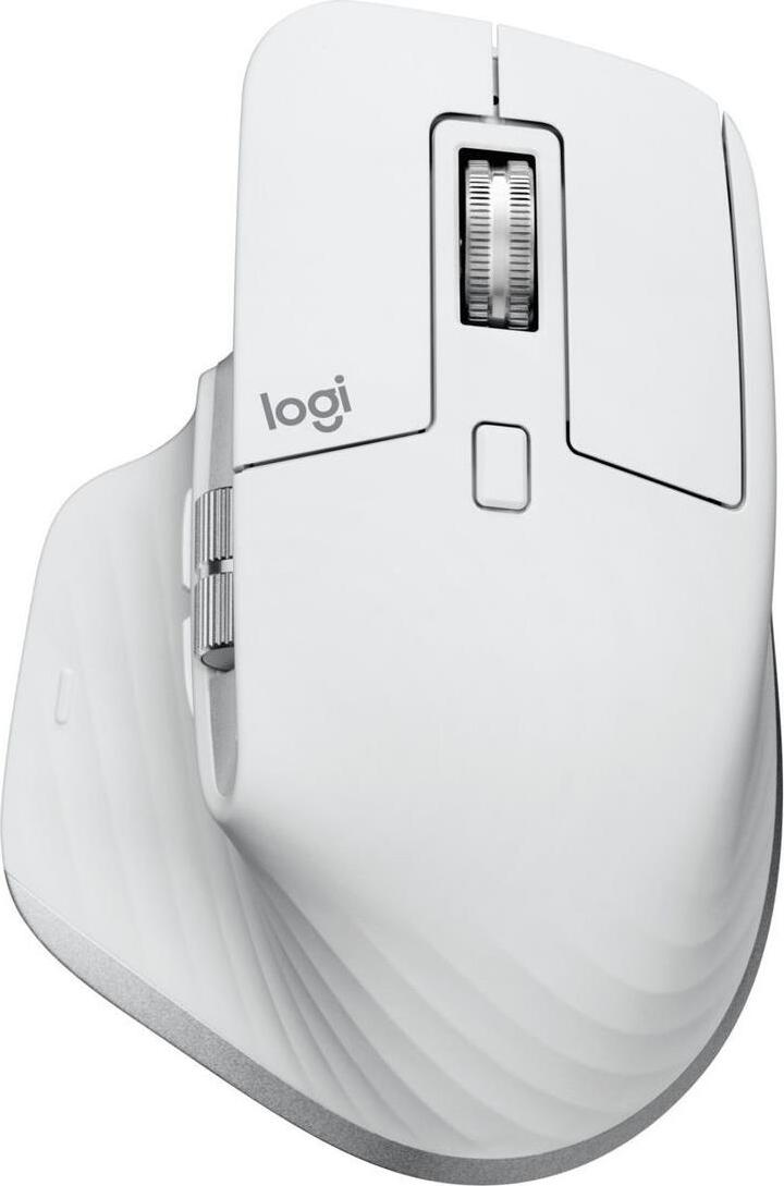 Logitech MX Master 3S, rechts, Optisch, Bluetooth, 8000 DPI, Grau