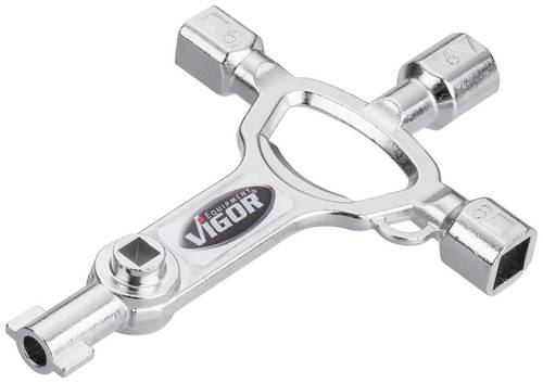 Vigor V4227 Baustellenschlüssel MasterKey Elektro Schaltschrankschlüssel 1St.