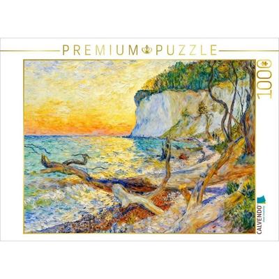 CALVENDO Puzzle Kreideküste auf Rügen | 1000 Teile Lege-Größe 64 × 48 cm Foto-Puzzle für glückliche Stunden