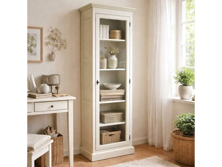Landhaus Büchervitrine Shabby Chic