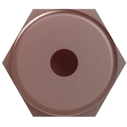 Striebel & John ZX53 Stützisolator 60x50 mm, Beidseitig Gewinde M12 2CPX039053R9999