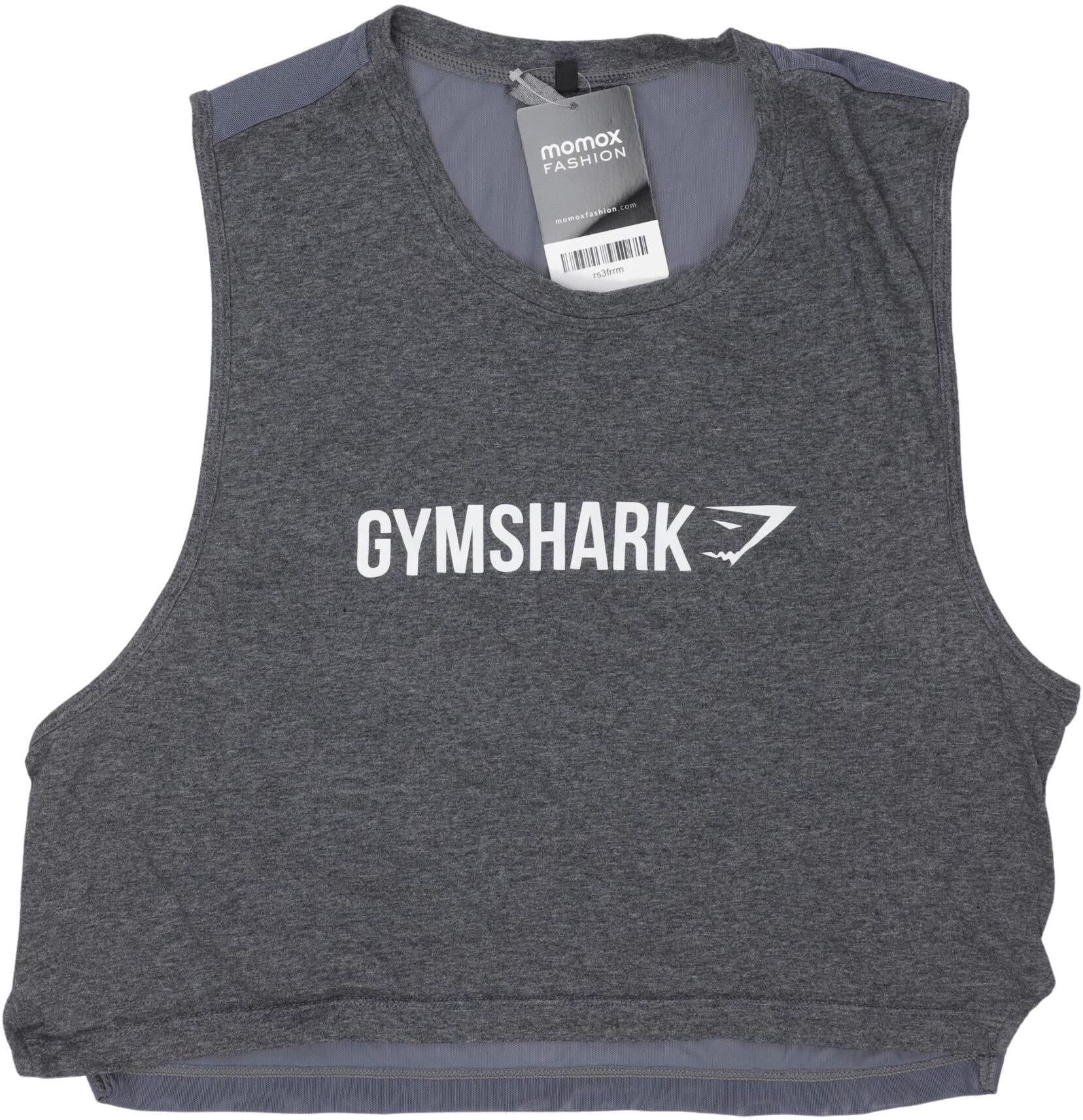 Gymshark Damen Top, Grau, Gr. M, kein / Etikett - Second Hand