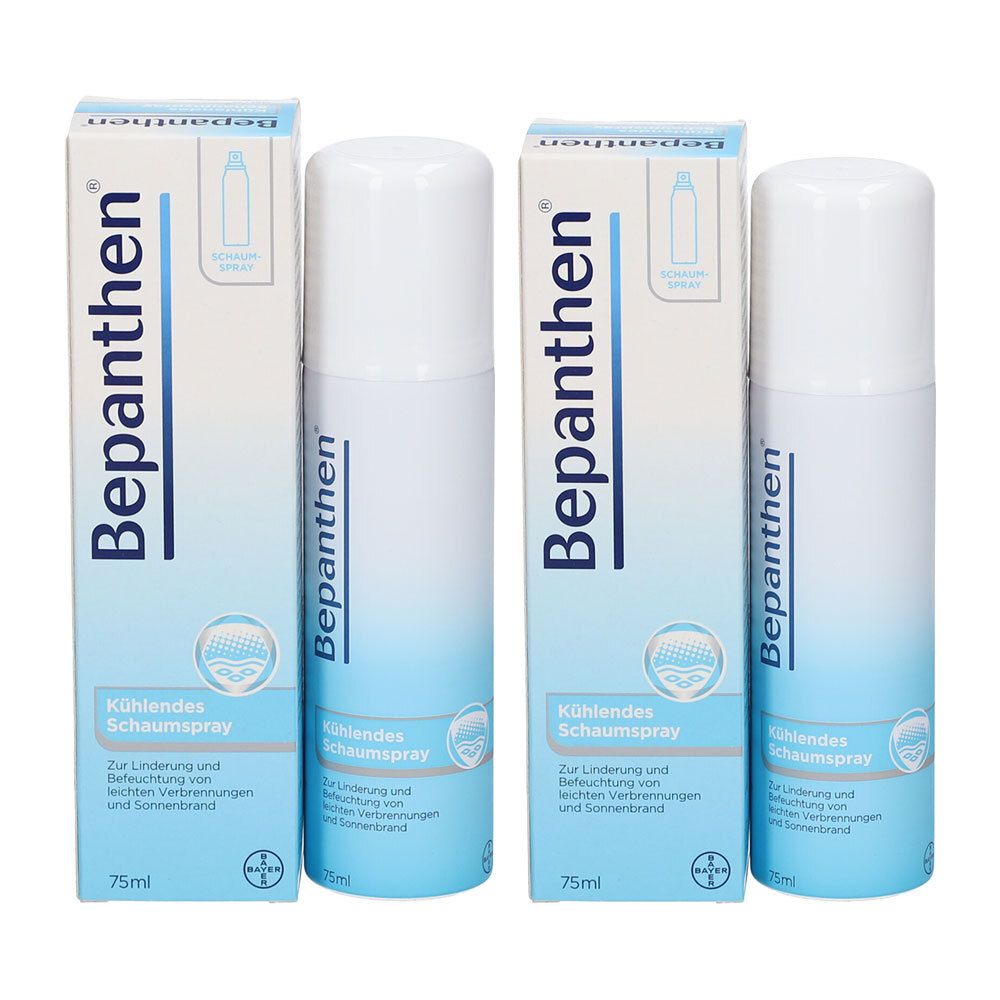 Bepanthen Schaumspray Doppelpack 2x75 ml Spray