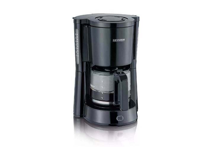 SEVERIN Filterkaffeemaschine KA 4815 Schwarz , schwarz, B:30cm H:33,8cm T:23,5cm, Kaffeemaschinen, Filterkaffeemaschine