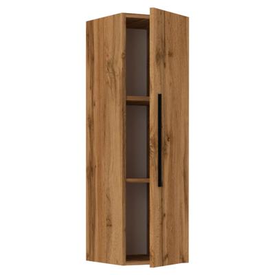 Wandregal VCM "Holz Wandregal Wandschrank Klappschrank Arila LS", braun (honig, eiche), B:30cm T:30cm, Regale, Wandregal