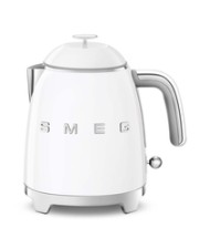 SMEG 0,8 l 1400 W Weiß Edelstahl Filterung 50's Style kettle white (KLF05WHEU)