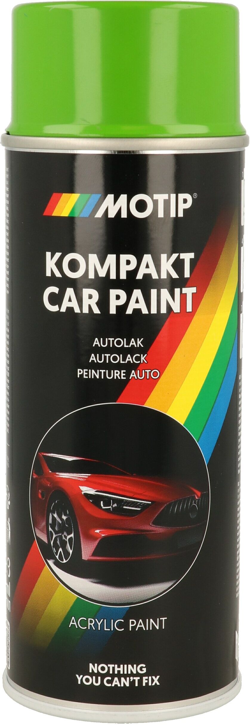 Motip Fahrzeug-Kombinationslack Kompakt 44420 Grün Hochglänzend 400ml 0.4l Für Gm Opel Renault Daf Mercedes Vw Citroën Peugeot Dacia