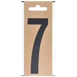 ProPlus SF_971035 Folienzeichen "7" 10cm Foliensymbol Folienbild