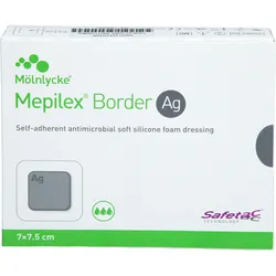 Mepilex Border Ag 7x7.5 5 ST