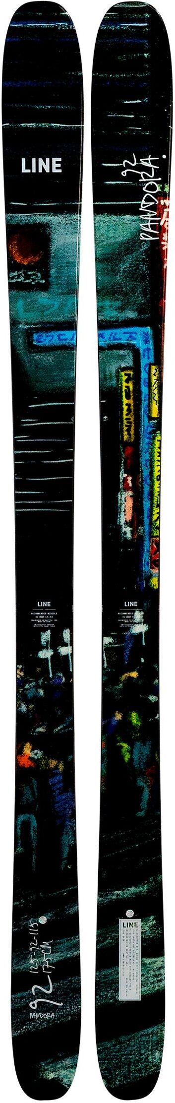 Line  - Pandora 92 - 182 - Ski