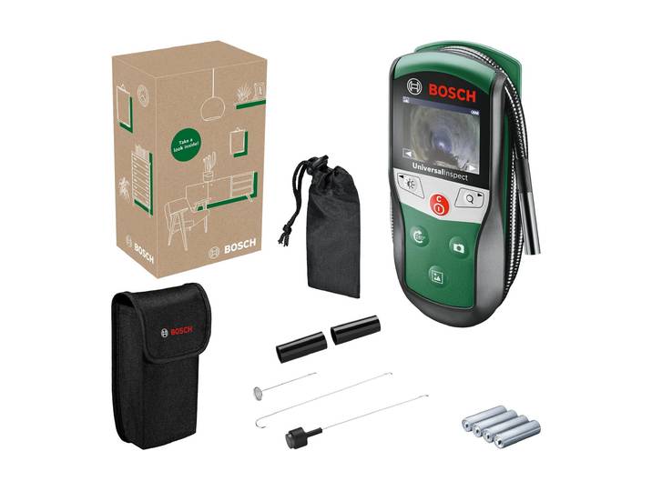 Inspektionskamera BOSCH UniversalInspect , grün, B:7cm H:4,1cm T:16,1cm, Camcorder, Inspektionskamera