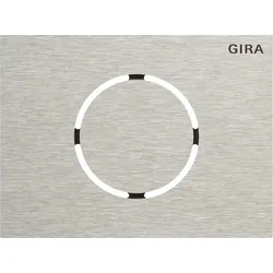 Gira 5579920 Frontpl. Türstationsmodul System 106 Edelstahl