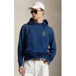 Polo Ralph Lauren für Herren. 710B18563001 Sudadera de rizo con capucha y Polo Bear marino (L), Lässig, Baumwolle, Langarm, Marine